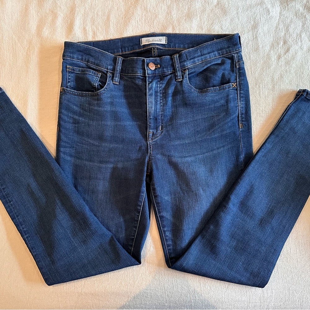 Madewell Blue Skinny Jeans Classic Fit